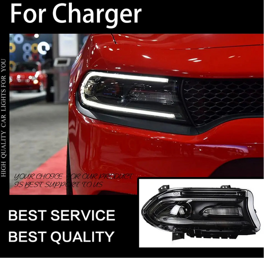 (Xenon)(LED)headlights for (Dodge) Charger (2015-2019)